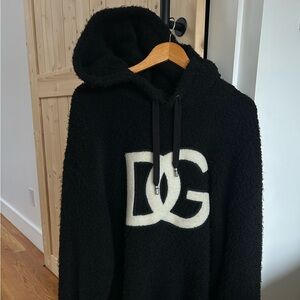 Dolce & Gabbana logo jersey hoodie